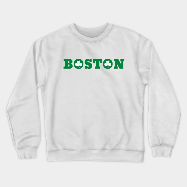 BOSTON | CELTICS | BASKETBALL Crewneck Sweatshirt by theDK9